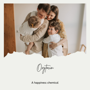 Oxytocin, happiness chemical - herbal leaves