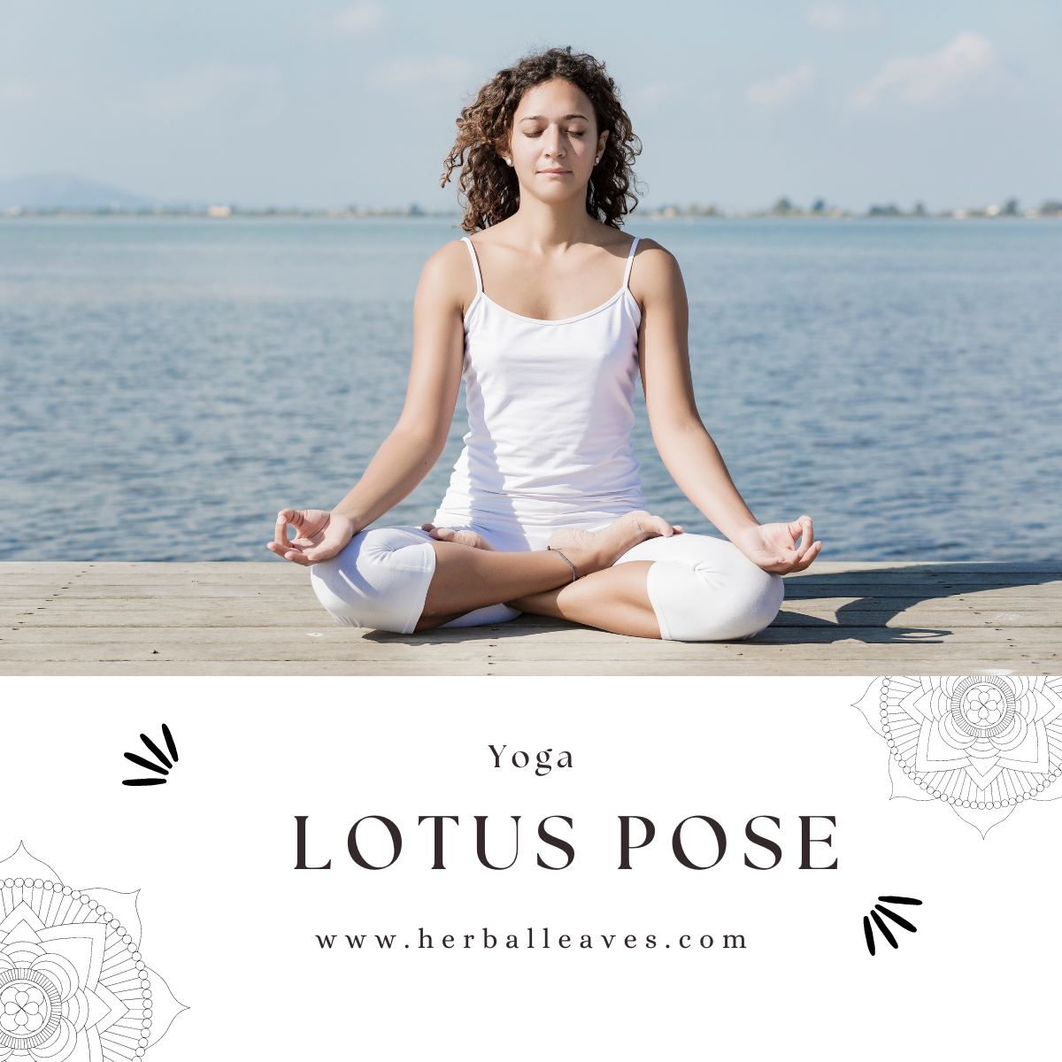 YOGA Lotus pose